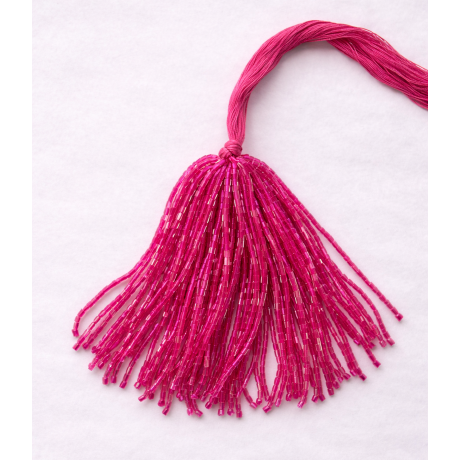 Frędzle szklane FUKSJA